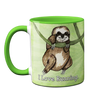 Sloth Loves Running Napping Mug