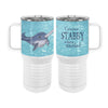 Stabby Narwhal 20oz Tall Insulated Stainless Steel Tumbler with Slider Lid