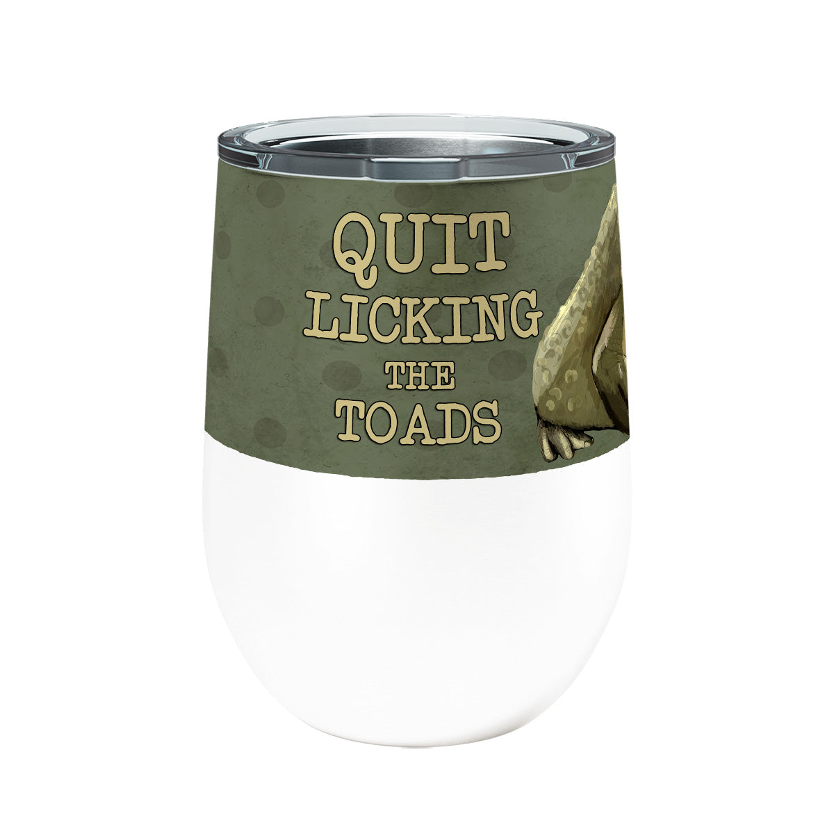 Toad Lick 12oz Stemless Insulated Stainless Steel Tumbler