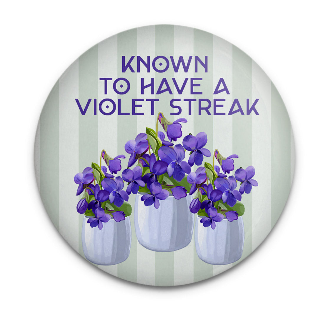 Violet Streak Magnet