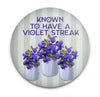 Violet Streak Magnet