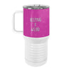 Weird Cupcake 20oz Tall Insulated Stainless Steel Tumbler with Slider Lid