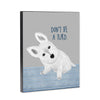 Westie Turd 8x10 Wood Block Print