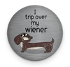 Wiener Dog Tripping Dog Magnet