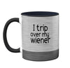 Wiener Dog Tripping Mug by Pithitude
