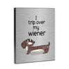Wiener Trip 8x10 Wood Block Print