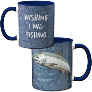 Wish Upon a Fish Enamel Mug