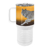 Wolf Untamed 20oz Tall Insulated Stainless Steel Tumbler with Slider Lid