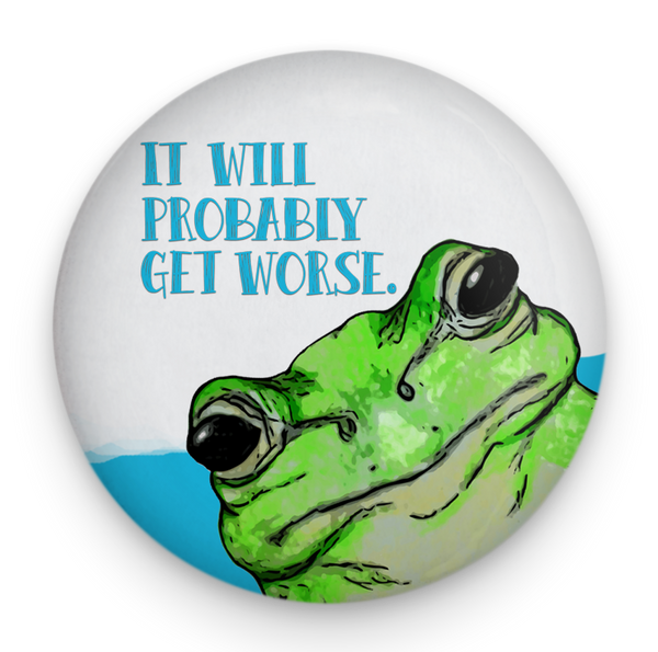 Get Worse Frog Magnet