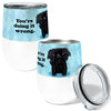 Dog Wrong 12oz Stemless Insulated Stainless Steel Tumbler